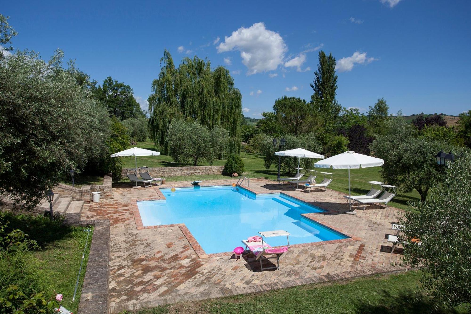 Agriturismo Tre Querce Penna San Giovanni المظهر الخارجي الصورة